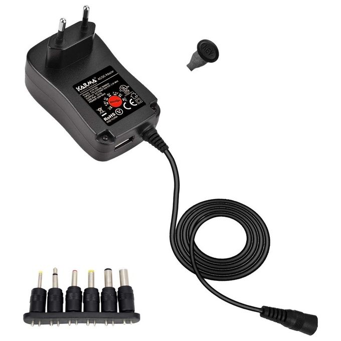 Karma Alimentatore Universale Stabilizzato Usb 30W 2500mAh