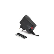 Karma Alimentatore Stabilizzato e Regolato 3-12V con 8 Adattatori 4,75x1,75mm 3x1mm