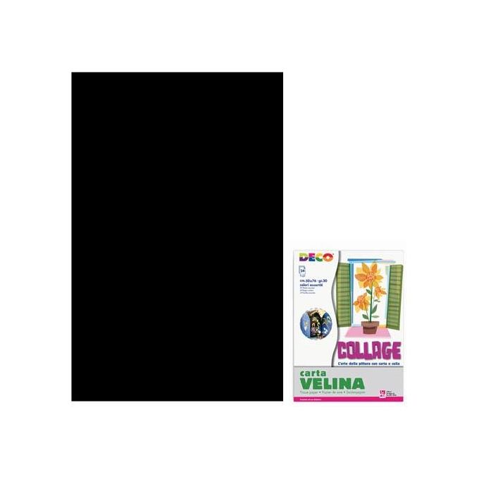 Cwr Cartavelina Unicolore 24 fg nero