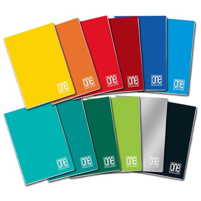 Blasetti Confezione 10 Quaderni One Color 80gr 20 Fogli A4 10f