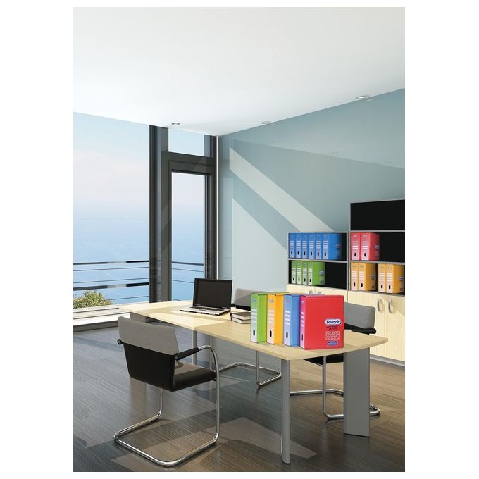 Favorit Confezione 500 Buste a Foratura Universale Basso Spessore Formato 22x30cm Finitura Liscia