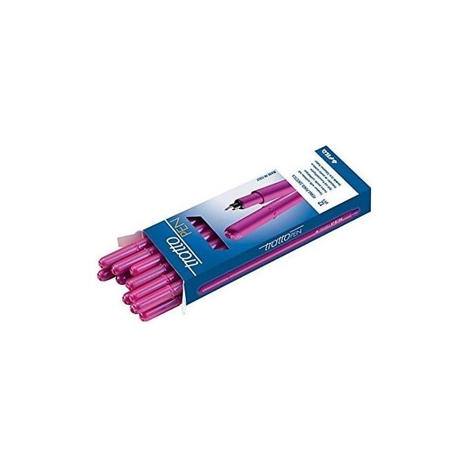 Tratto Pen Confezione 12 Penne Fucsia