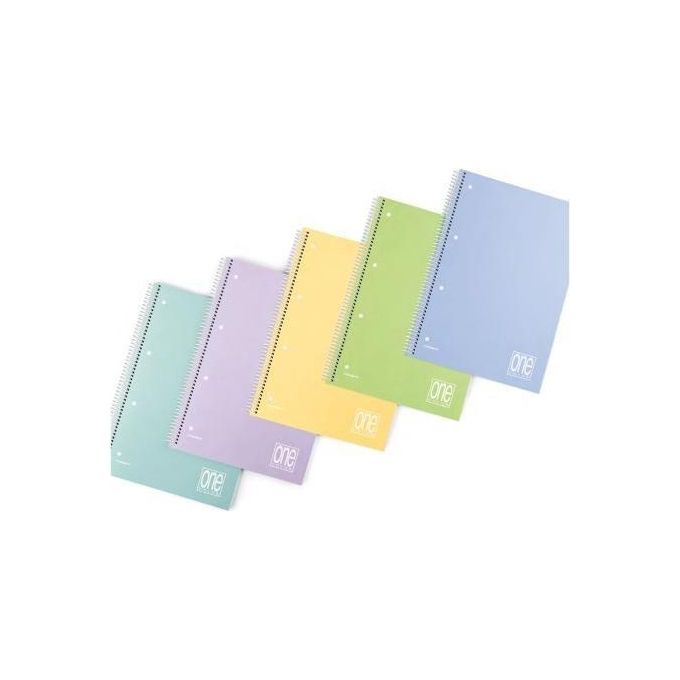 Blasetti Confezione 6 Onecolor Forati Ppl 4m Pastel A4