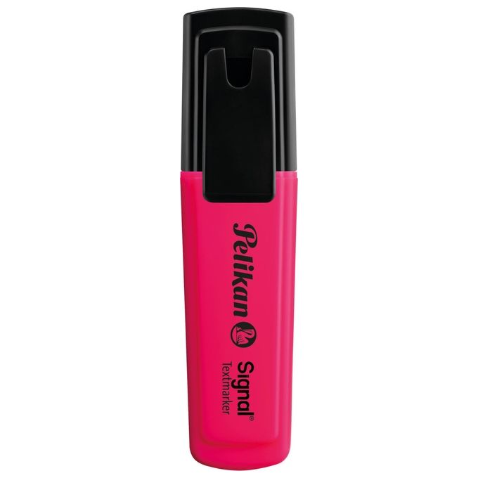 Pelikan Confezione 10 Pezzi Evidenziatore Signal Rosa