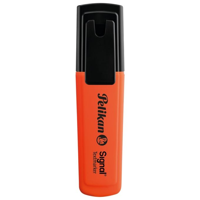 Pelikan Confezione 10 Pezzi Evidenziatore Signal Arancio