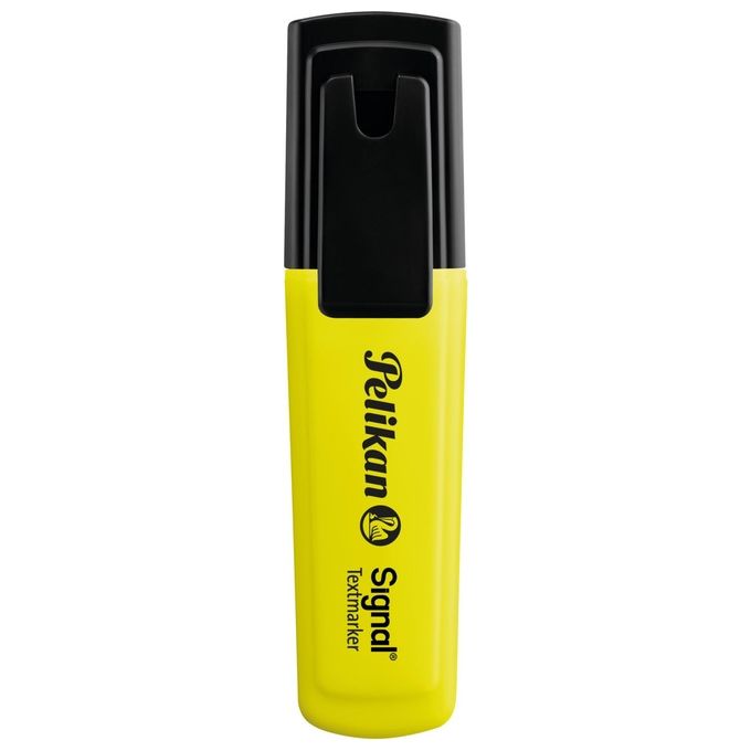Pelikan Confezione 10 Pezzi Evidenziatore Signal Giallo