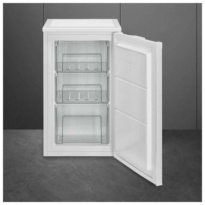 Smeg FF08FW Congelatore Verticale da Tavolo Capacita' 63 Litri Classe energetica F (A+) 82 cm Bianco