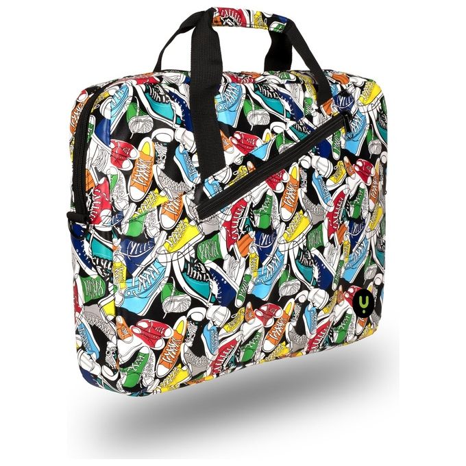Ngs Monray Ginger Trainers Borsa per Notebook 15.6'' Valigetta Ventiquattrore Multicolore
