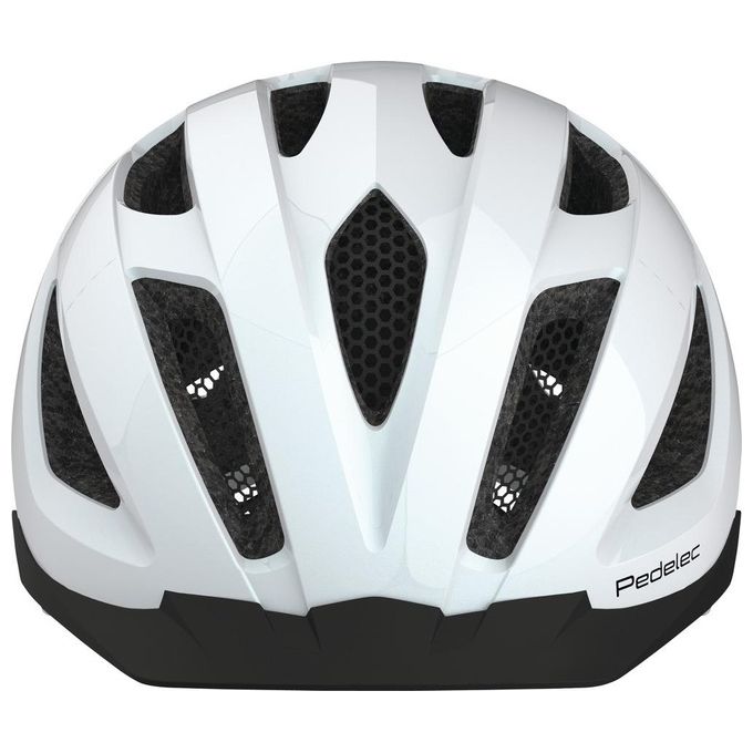 Abus Casco Bicicletta Urban Pedelec 1.1 Pearl White taglia M
