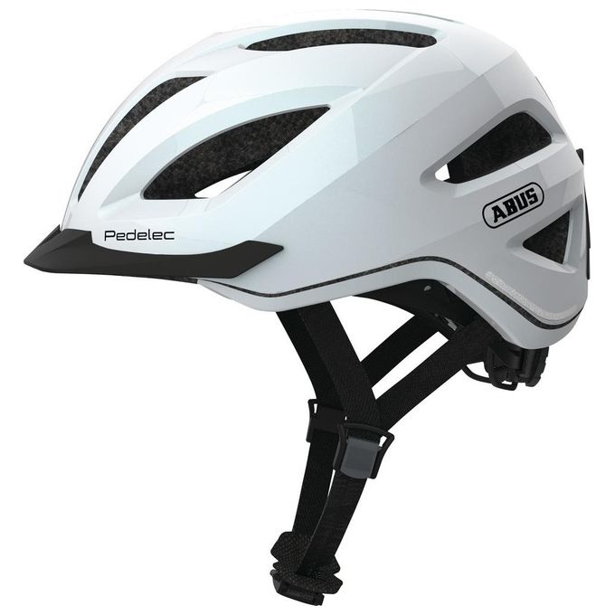 Abus Casco Bicicletta Urban Pedelec 1.1 Pearl White taglia L