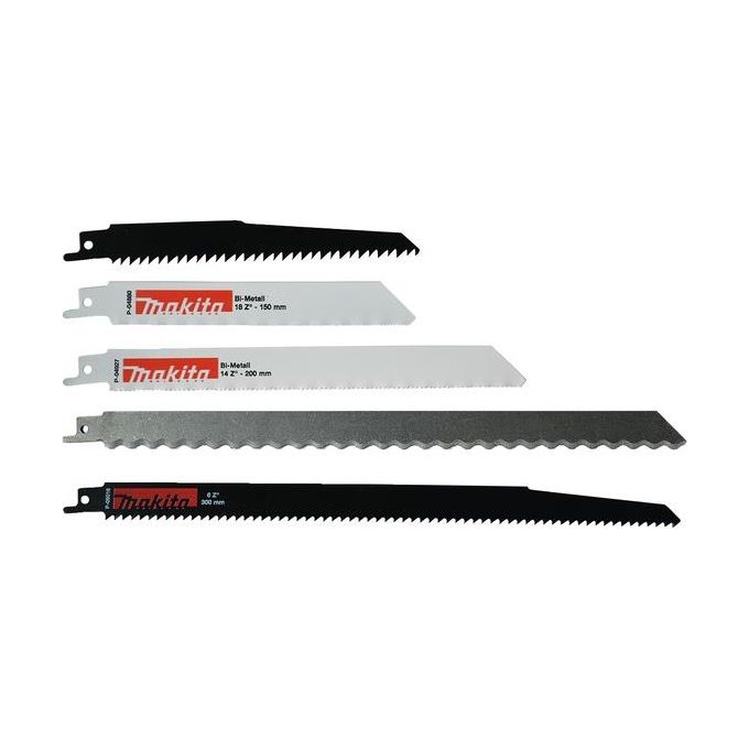Makita P-83951 Seghetto Alternativo Starter Kit Uni 5 Pezzi