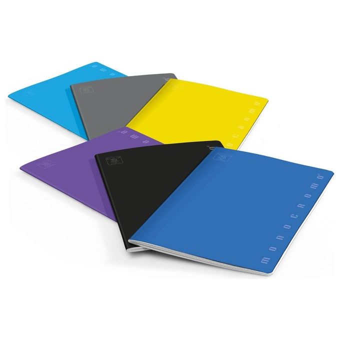 Pigna confezione 10Pz Quaderni Monocromo a5 80g 5m