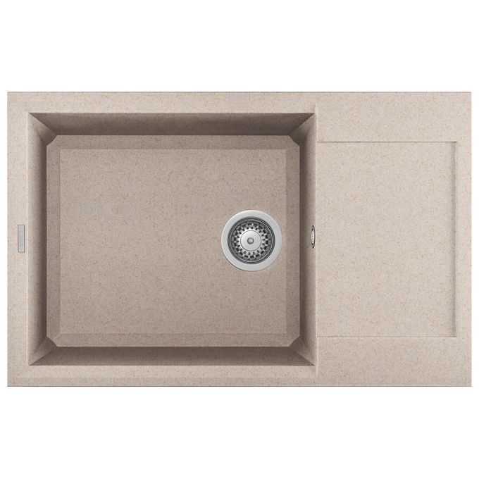 Elleci LGY31051 Easy 310 Lavello Granitek Gocciolatoio reversibile 1 Vasca 78 cm Avena