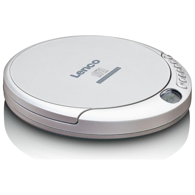 Lenco CD-201 Lettore Cd Portatile Argento