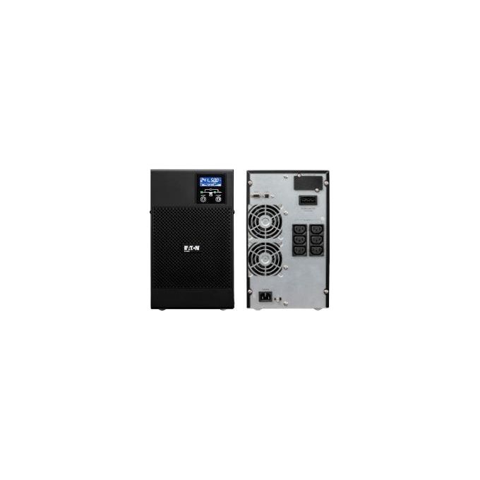 Eaton 9E2000I 9E Gruppo di Continuita' UPS Online Doppia Conversione 2000 VA 1600 W 6 Uscite C13 Tower RS-232 USB colore Nero