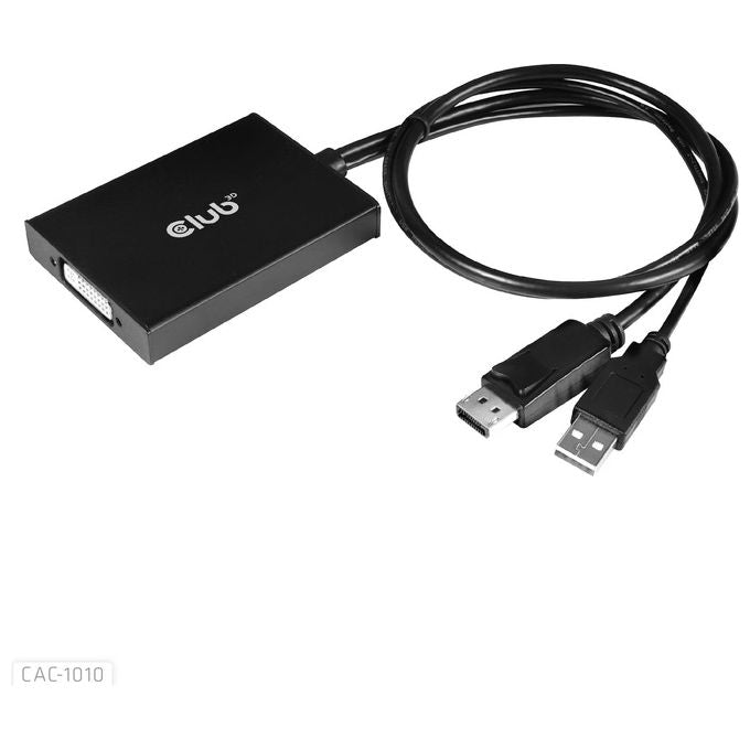 Club3d CAC-1010 Adattatore DisplayPort a Dvi-D Active Dual 4K 30hz