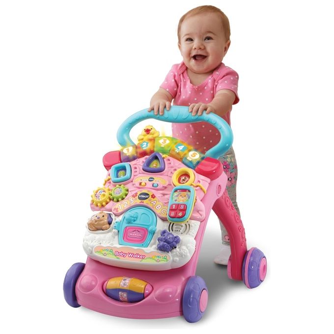 VTech Super Primi Passi Parlante 2 in 1 Rosa