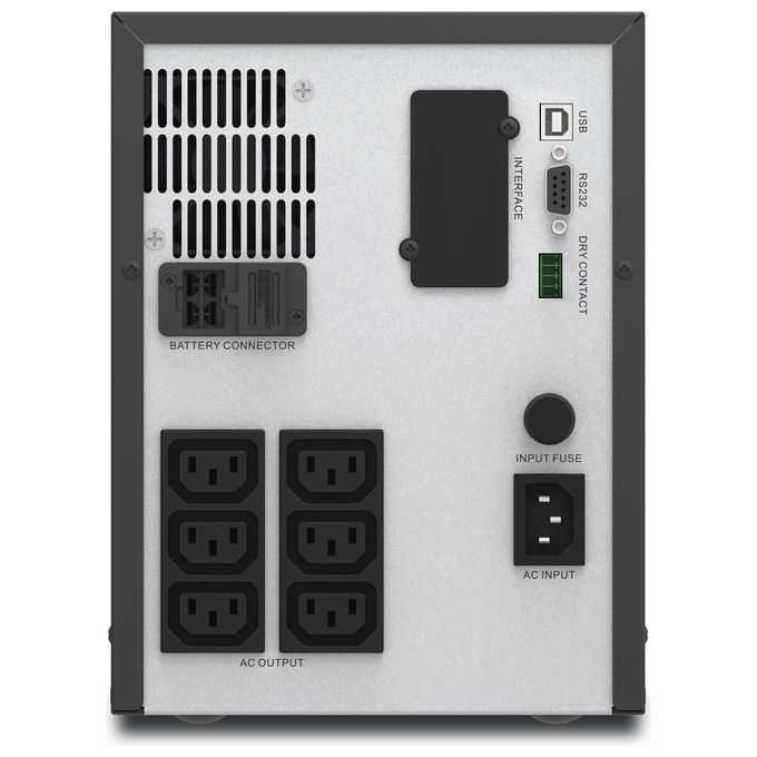 APC Easy UPS SMV Gruppo di Continuita' UPS a Linea Interattiva 2000VA 1400W 6 Prese AC