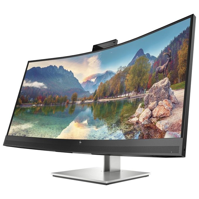 HP E34m G4 WQHD Curved USB-C Conferencing Monitor