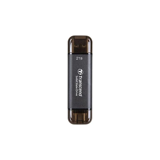 Transcend ESD310C Ssd 2Tb Esterno Portatile USB 3.2 Gen 2x1 Nero