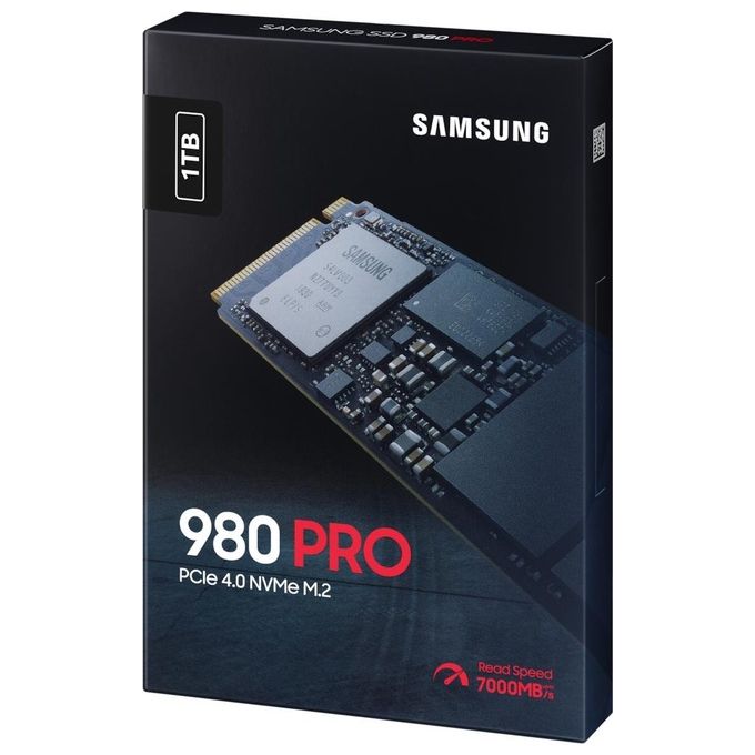 Samsung 980 Pro Ssd Interno M.2 1000Gb Pci Express 4.0 V-nand Mlc Nvme
