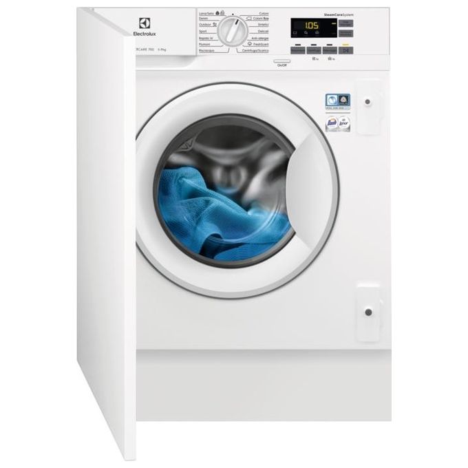 Electrolux EW7F572BI PerfectCare 700 Lavatrice da Incasso Carica Frontale Vapore PRO SensiCare Classe energetica F Capacita' di carico 7 Kg Centrifuga 1200 giri
