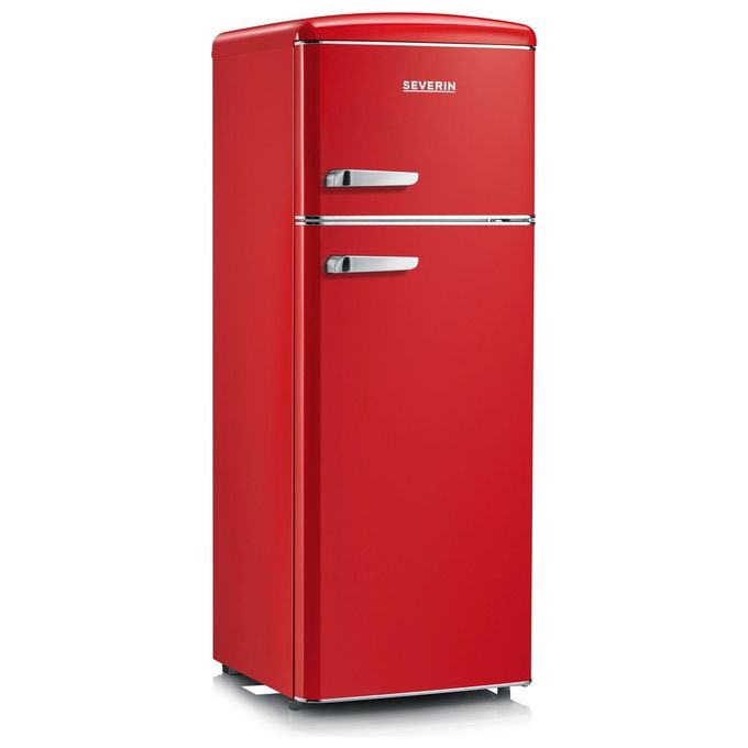 Severin RKG 8930 Frigorifero con Congelatore Libera Installazione Rosso 208 Litri Classe Energetica A