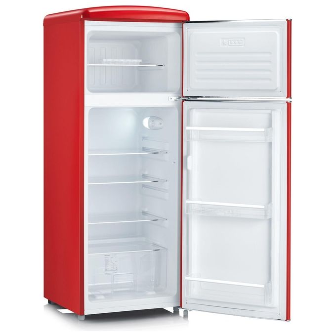 Severin RKG 8930 Frigorifero con Congelatore Libera Installazione Rosso 208 Litri Classe Energetica A