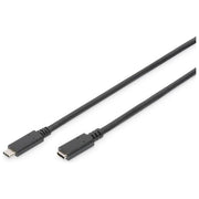 Digitus cavo prolunga usb tipo c maschio-femmina 1.5 mt 3a nero