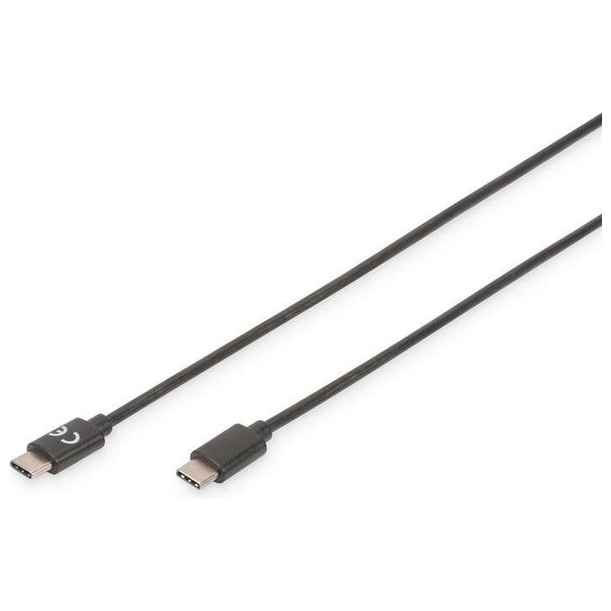 Digitus cavo usb 2.0 tipo c m-m 4 mt 3a nero