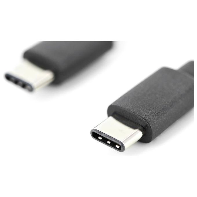 Digitus cavo usb 2.0 tipo c m-m 4 mt 3a nero