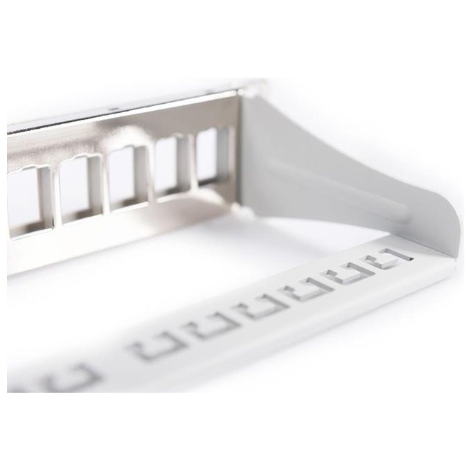 Digitus DN-91419 Pannello Patch Modulare Vuoto Schermato 12 Porte 1U Grigio