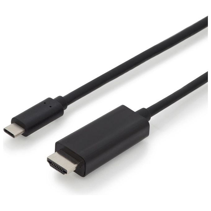 Digitus cavo usb tipo-c - hdmi a m-m, 2.0m, 4k-60hz, 18gb