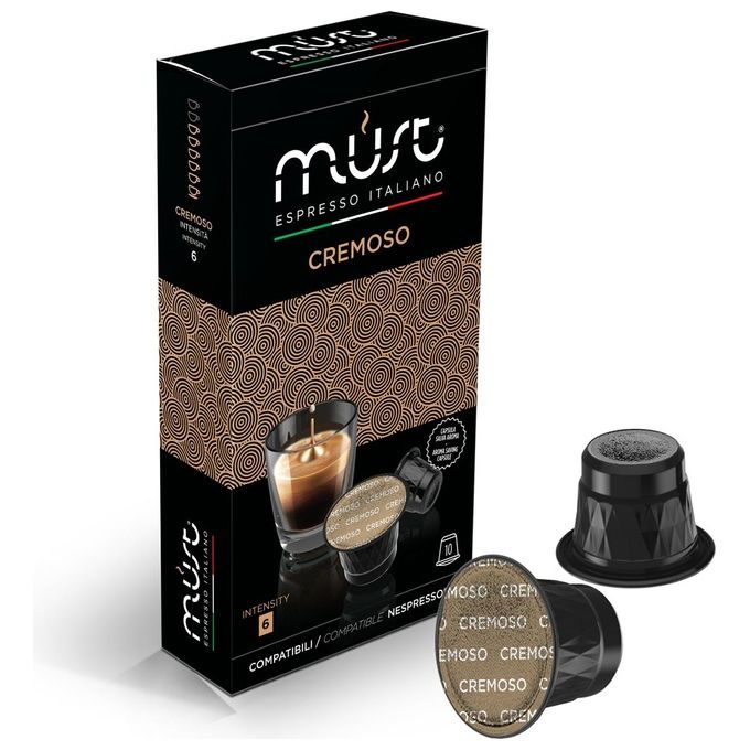 Must 10 Capsule Miscela Cremoso Intensita' 6-8 Nespresso