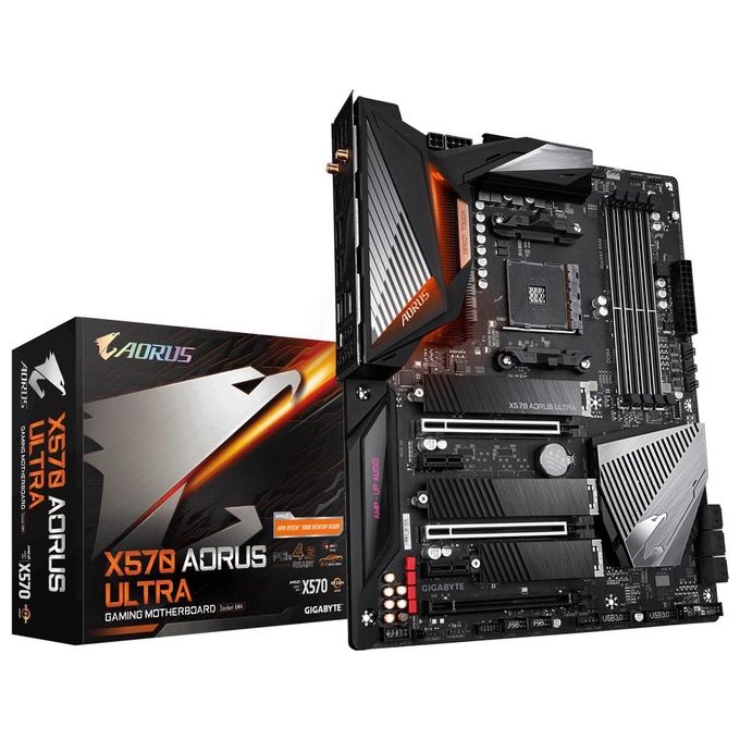 Gigabyte X570 AORUS ULTRA Scheda Madre Rev. 1.0 AMD X570 Presa AM4 ATX