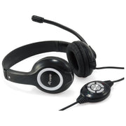 Equip Cuffia con Microfono Nero
