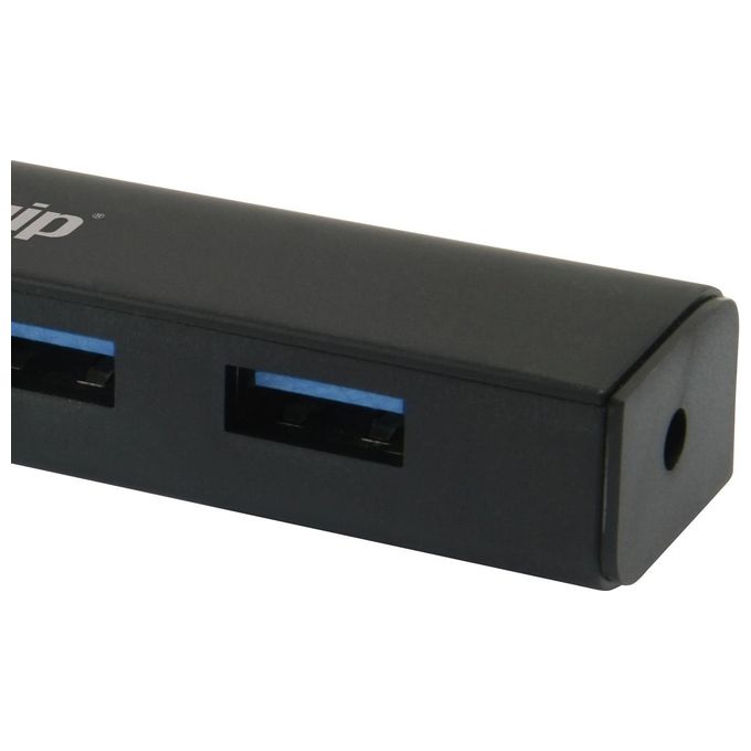 Equip 128953 Hub di Interfaccia Usb 3.2 Gen 1 Type-A 5000Mbit-s Nero