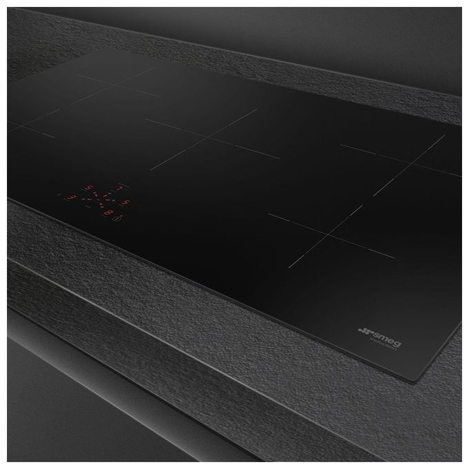 Smeg SI2951D Piano Cottura ad Induzione 5 Zone 90 cm Nero
