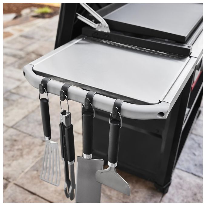 Weber Kit Organize Appendibile per Piastre Premium Slate 76 cm