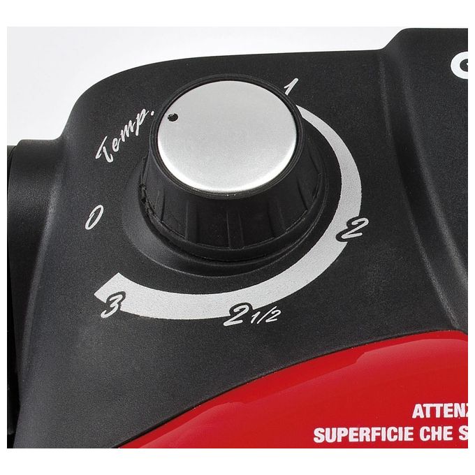 G3 Ferrari G1000602 Delizia Forno Pizza Elettrico 1200W Rosso per la cottura perfetta delle pizze e altri alimenti con design compatto e funzionale