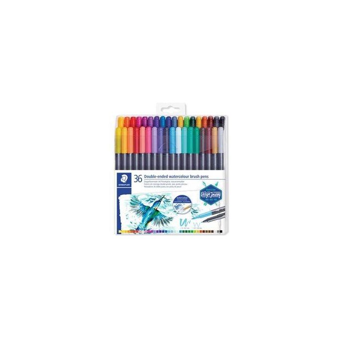 Staedtler Confezione 36 Pennarelli 2 Punte