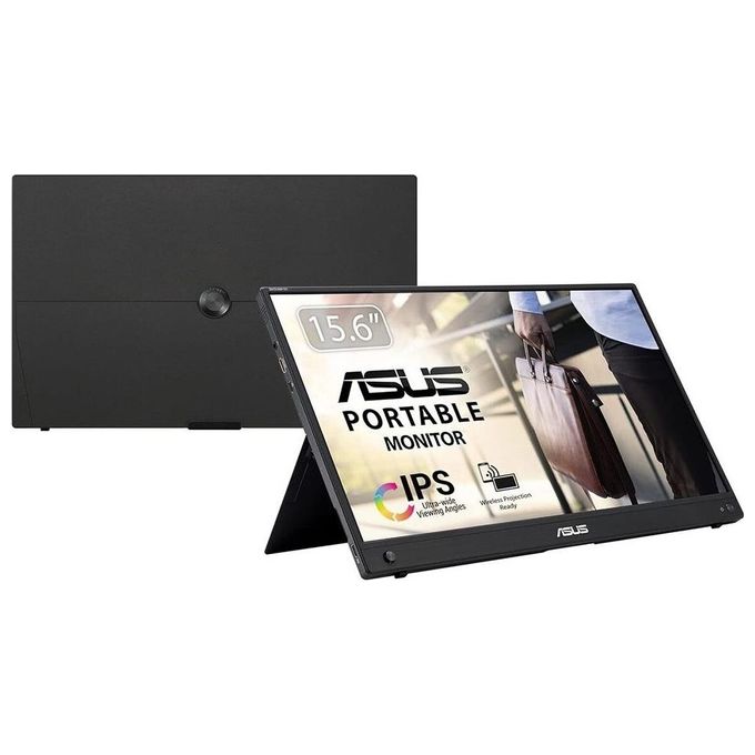 ASUS ProArt Display PA147CDV Creative Tool Monitor da 14 pollici, 32:9, IPS, Full HD 1920 x 550, 100% sRGB, 100% Rec.709, Precisione del colore Delta E2, Calman, USB-C, Touch a 10 punti, MPP2.0, Nero