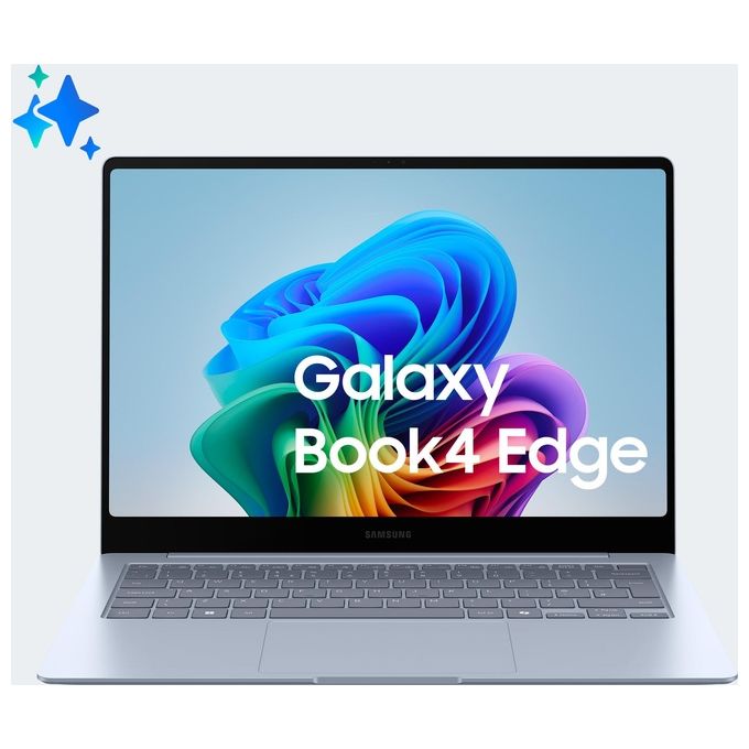 Samsung Galaxy Book4 Edge Laptop Elite X 16Gb Hd 512Gb Ssd 14'' Windows 11 Home