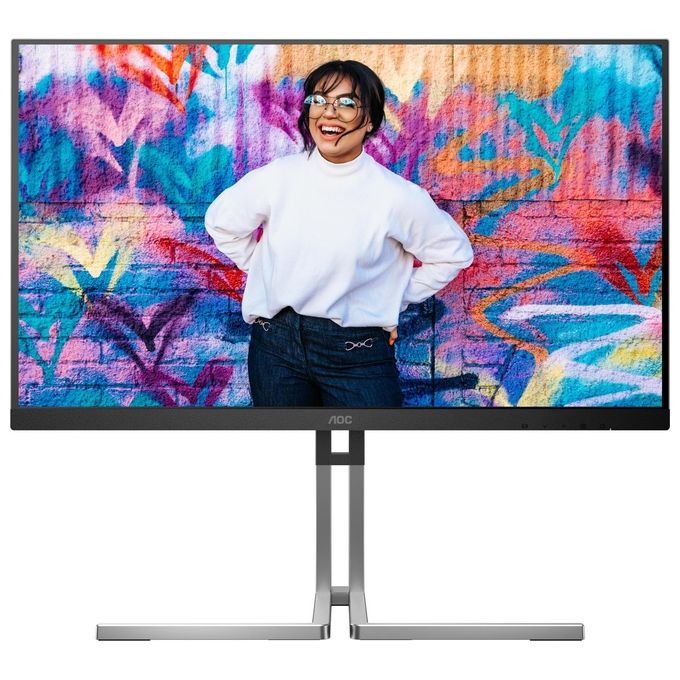 AOC Q27U3CV Monitor PC 27'' 2560x1440 Pixel 4K Ultra HD LCD Nero
