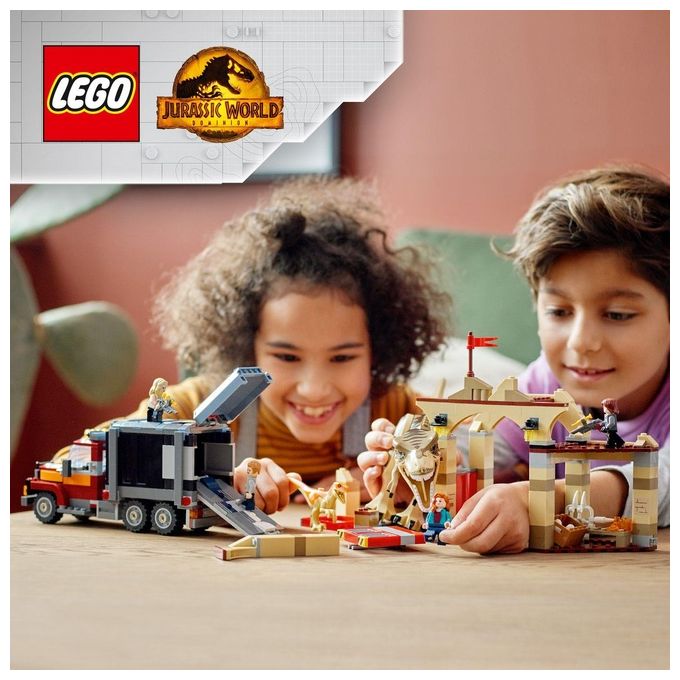 LEGO Jurassic World la Fuga del T.Rex e dell'Atrociraptor