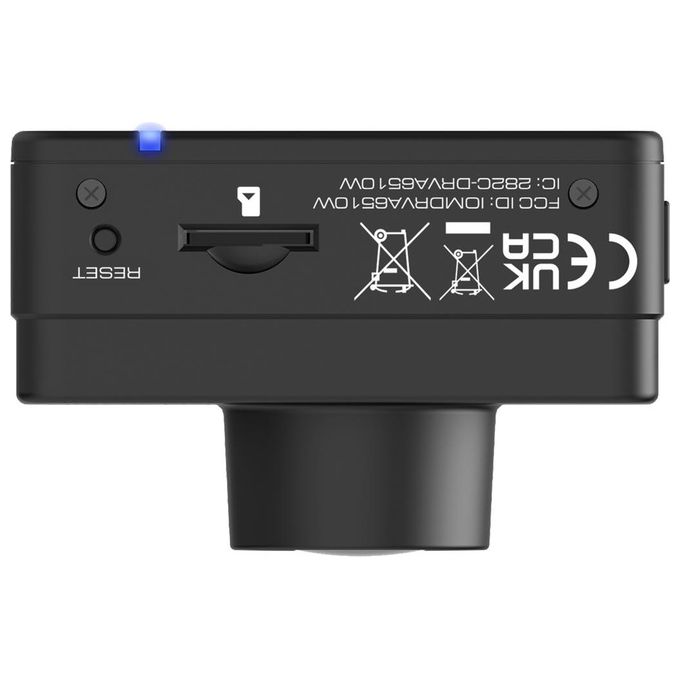 Kenwood, Dash Cam 2K Ultra HD, Wi-Fi, GPS, Nero