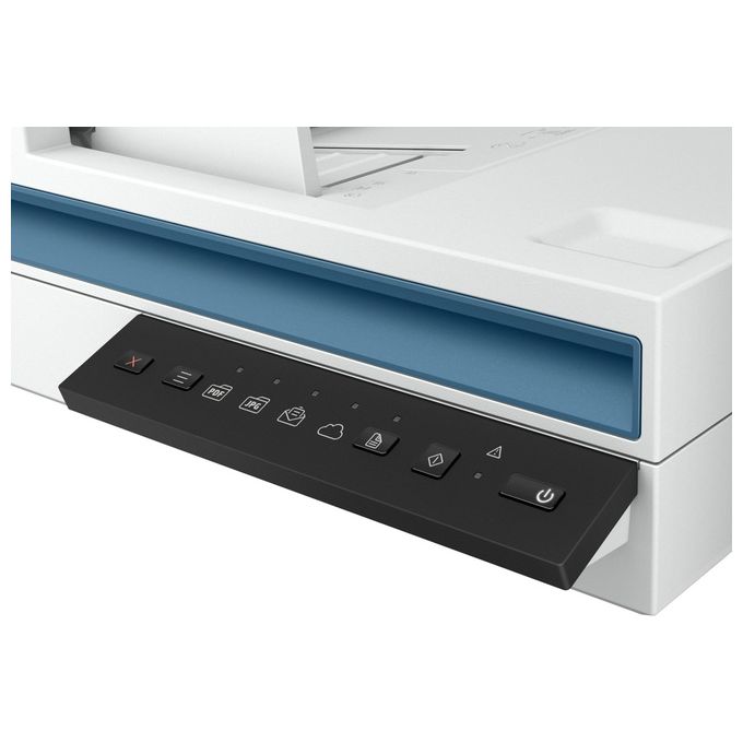 HP Scanjet Pro 2600 f1 Scanner Piano e ADF 600x600 DPI A4 Bianco