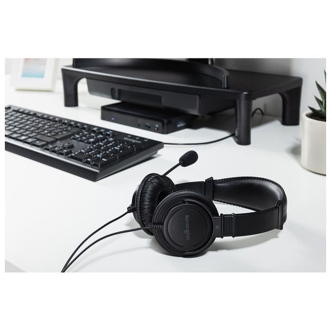 Kensington K55725WW Supporto per Monitor con Cassetto SmartFit Regolabile in Altezza per Monitor fino a 30'' e 15 Kg colore Nero