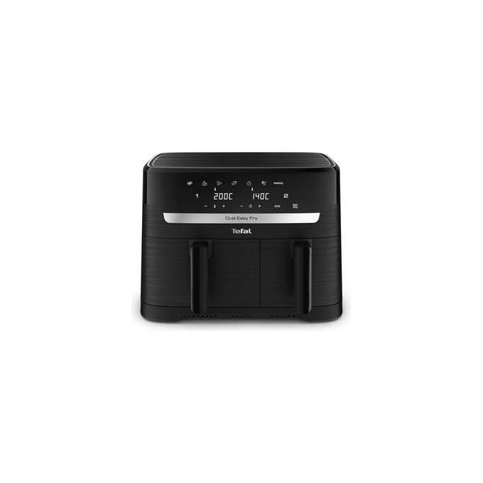 Tefal EY 901 N Dual Easy Fry Essential Friggitrice ad Aria a Doppia Camera