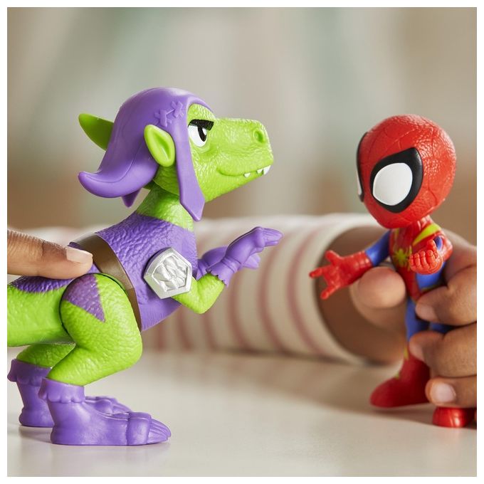 Hasbro Marvel Spidey e I Suoi Fantastici Amici Goblin Raptor con Personaggio Spidey